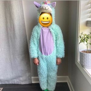 Like new 4T-5T Llamacorn/unicorn Halloween costume